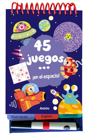 45 juegos... ¡en el espacio! / Pd.