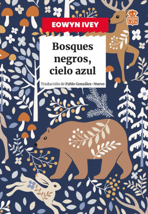 Bosques negros, cielo azul