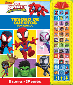 Tesoro De Cuentos Con Sonido. Spidey Y Sus Sorprendentes Amigos