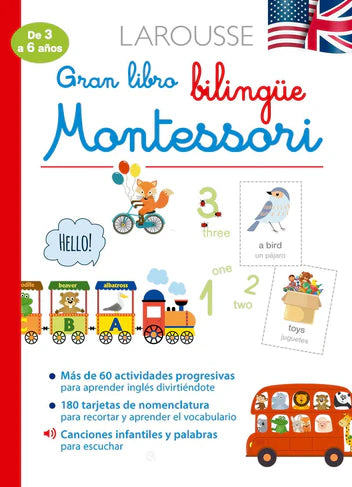 Mi primer gran cuaderno Montessori de actividades en inglés