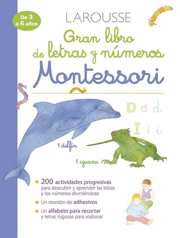 Mi primer gran cuaderno Montessori de letras y números