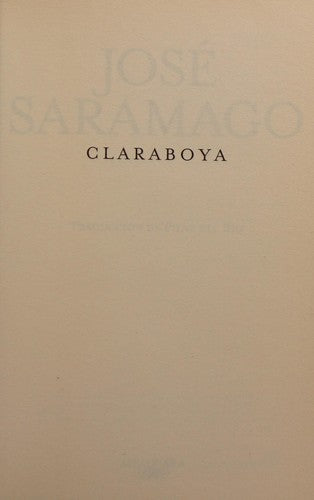 Claraboya José Saramago and del Rio, Pilar
