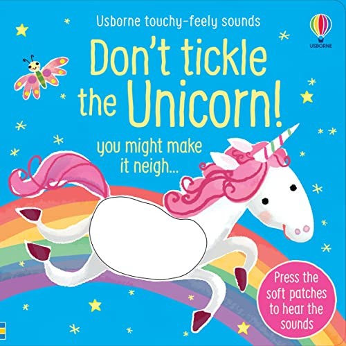 Don't Tickle the Unicorn! (Touchy-Feely Sound Books) [Board book] Taplin Sam