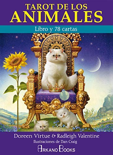 Tarot de los animales (Libro y cartas): 0 [Paperback] Virtue, Doreen Dra. and Radleigh, Valentine