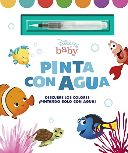 Disney Baby. Pinta con agua [Board book] Disney