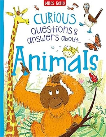 Curious Questions & Answers About Animals [Hardcover] De la Bedoyere, Camilla