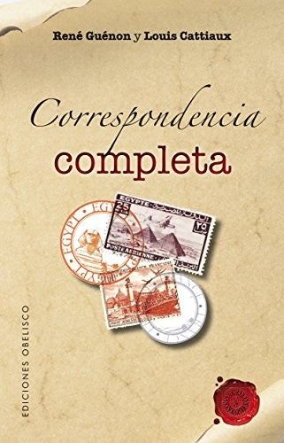 Correspondencia Completa [Paperback] Rene Guenon