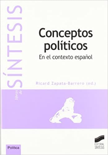 Conceptos políticos: En el contexto español [Paperback] Zapata Barrero, Ricard