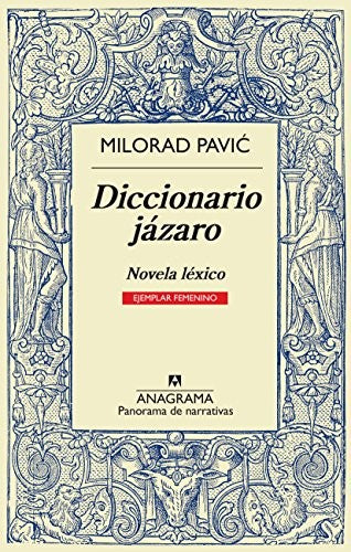 Diccionario jázaro femenino [Paperback] Pavić, Milorad