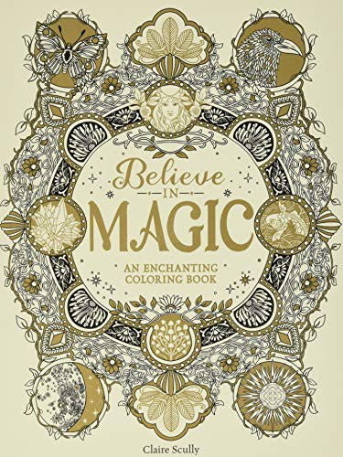 Believe in Magic: An Enchanting Coloring Book [Paperback] Scully, Claire
