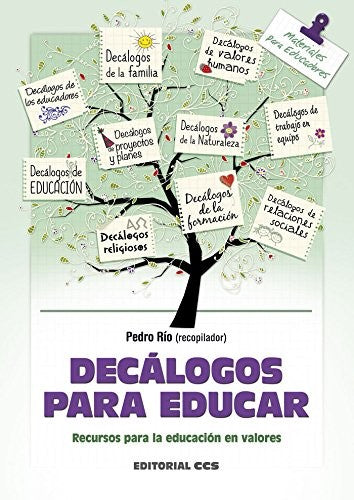 Decálogos para educar [Paperback] Río Aparicio, Pedro