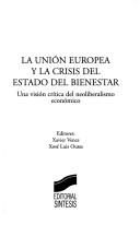 UNION EUROPEA Y LA CRISIS DEL ESTADO DEL BIENESTAR
