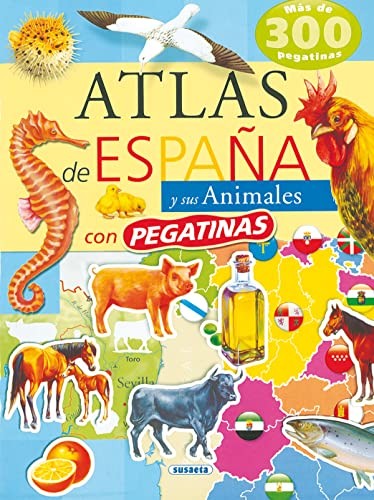 Atlas de España y sus animales [Paperback] Varios autores