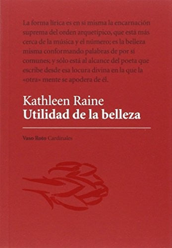 Utilidad de la belleza [Paperback]