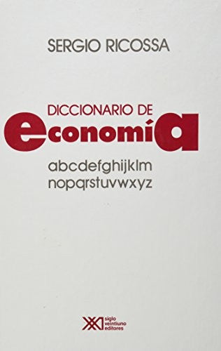 Diccionario de economía [Hardcover] Ricossa, Sergio