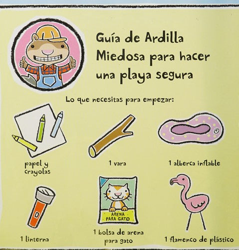 ARDILLA MIEDOSA EN LA PLAYA [Hardcover] MELANIE WATT