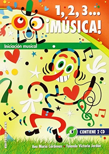 1, 2, 3... ¡musica! [Paperback] Cardenas Lafuente, Ana Maria and Jordan Lopez, Yolanda Victoria