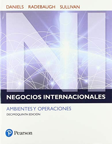 NEGOCIOS INTERNACIONALES 15VA ED. [Paperback] John D. Daniels; Lee H. Radebaugh and Daniel P. Sullivan