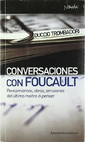 Conversaciones con foucault [Paperback] Trombadori, Duccio