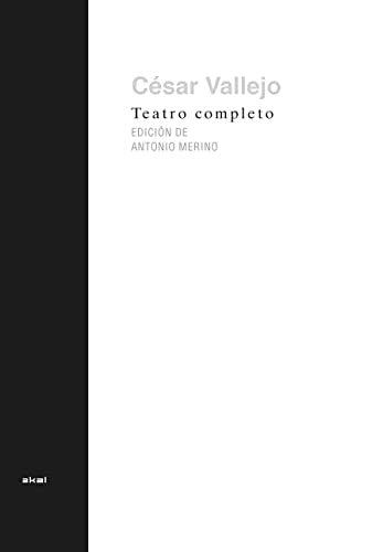 TEATRO COMPLETO [Hardcover] César Vallejo